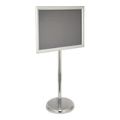 Parrot A4 Aluminum Poster Frame Lollipop Stand BG9604