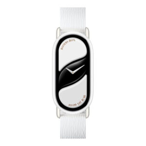 Xiaomi Smart Band 10 Magnetic Kona Leather Strap Glacier White BHR07Y8GL