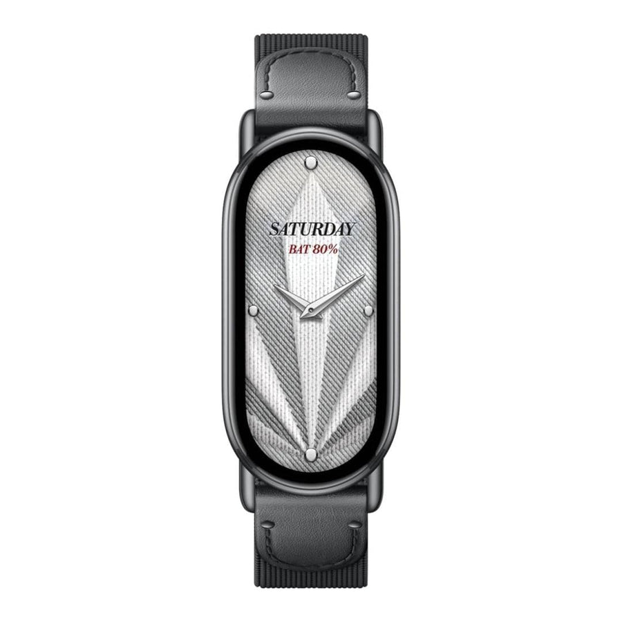 Xiaomi Smart Band 10 Knitted Silk Strap Ebony Black BHR07Y9GL