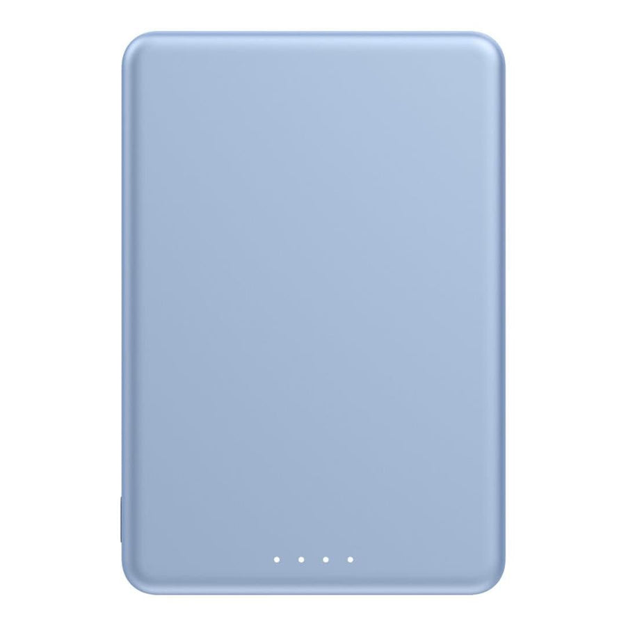 Xiaomi Super Slim 5000mAh Lithium-Ion Magnetic Power Bank with Wireless Charging Blue BHR08POGL