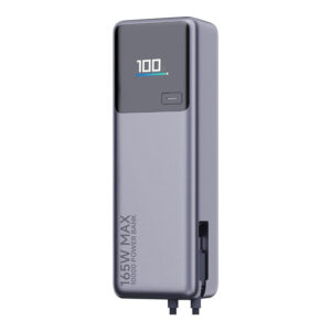 Xiaomi 10000mAh Powerbank with Integrated Cable Silver BHR9361GL