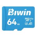 Biwin MS100 64GB UHS-I U3 V30 A1 microSDXC Memory Card BMMS100064G-RGX