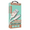 Bounce Cord Series USB-A to Micro USB Charging and Data Cable 2m Champagne Gold BO-20008-GD