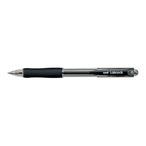 Uni SN100 Laknock 0.7mm Pen - Black 12-pack BP-SN100-BLK