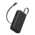 Belkin UltraCharge 10,000mAh 45W Power Bank with Integrated Cable and Display - Black BPB035HQBK