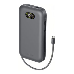 Belkin UltraCharge Pro 27,000mAh 240W Notebook Power Bank – Charcoal BPB040HQCH