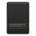 Belkin BoostCharge Qi2 5000mAh 15W Slim Magnetic Power Bank with Kickstand - Black BPD011HQBK