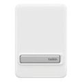 Belkin BoostCharge Qi2 5000mAh 15W Slim Magnetic Power Bank with Kickstand - White BPD011HQWH