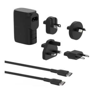 Belkin BoostCharge Hybrid 25W Wall Charger with 5000mAh Powerbank BPZ003BT1MBK-B6