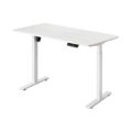 LinkQnet Single-Motor Electric Desk White BRK-S08-22D-WH