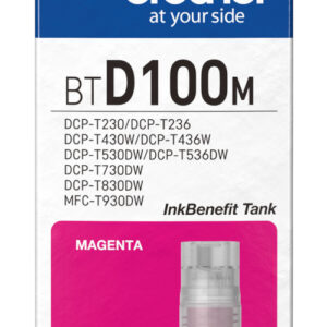 Brother Magenta Ink for DCP-T230/ DCP-T430W/ DCP-T530DW/ DCP-T536DW/ DCP-T730DW/ DCP-T830DW/ MFC-T930DW