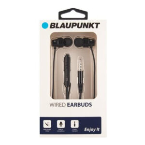 Blaupunkt Wired Earbuds Black BWE12