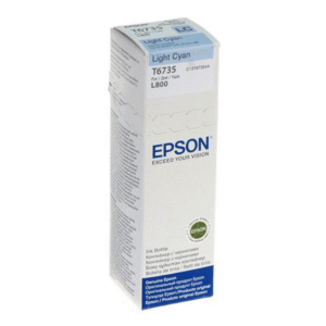 Epson 673 Ink Bottle Light Cyan EcoTank Original 70ml Single-pack C13T67354A