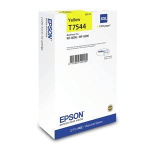 Epson T7544 XXL Yellow Extra High Yield Ink Cartridge Original C13T754440 Single-pack
