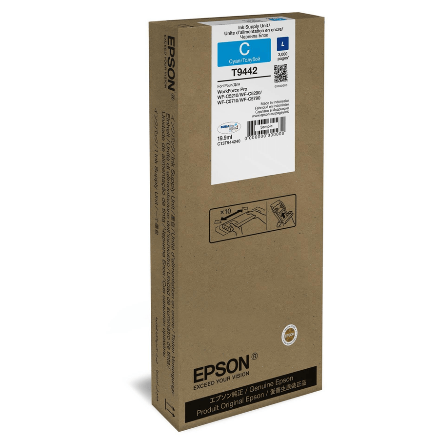 Epson L Cyan Cartridges for the WorkForce Pro Series Printers C13T944240 – 3000 pages