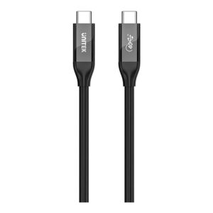 Unitek 2m 40GBPS 240W USB4 USB-C Cable C14100ABK01-2M