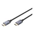 Unitek 8K DisplayPort Male to Male Cable 3m C1628GY01-3M