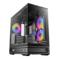 Antec C2M ARGB Compact Micro-ATX Gaming PC Case - Black