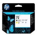 HP 72 DesignJet Matte Black and Yellow Printhead C9384A