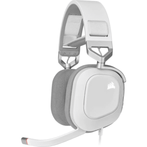 Corsair HS80 RGB USB Wired Gaming Headset – White CA-9011238-AP