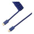 Keychron Coiled Type-C Aviator Cable 1.3m Blue CAB-L