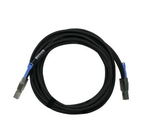 QNAP Serial Attached SCSI Cable 3m Black CAB-SAS30M-8644