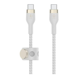 Belkin 3m BoostCharge Pro Flex USB-C to USB-C 60W Charging Cable White CAB011BT3MWH