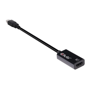 Club 3D CAC-1180 Mini DisplayPort 1.4 to HDMI 2.0b HDR Active Adapter