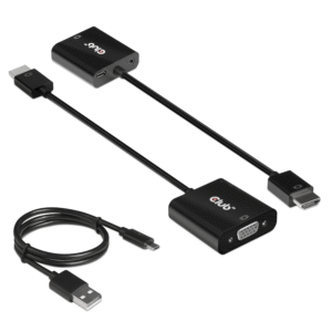Club 3D Type-A Video Cable Adapter 0.5m Black CAC-1302
