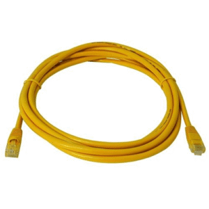 Cattex 5m CAT5e Cable Yellow CAT5E-5M-YW
