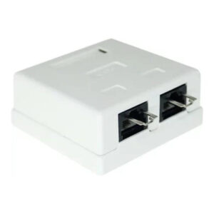 Acconet CAT6 2-port RJ45 Wall Box CAT6-BOX-2