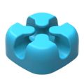 Orico Cross Silicone Cable Clip CBSX-BL
