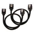 Corsair Premium Sleeved SATA 6Gbps Cable 30cm Black CC-8900248