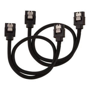 Corsair Premium Sleeved SATA 6Gbps Cable 60cm Black CC-8900252
