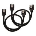 Corsair Premium Sleeved SATA 6Gbps Cable 60cm Black CC-8900252