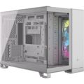 Corsair iCUE Link 2500X RGB Tempered Glass Steel Micro-ATX Mid-Tower Gaming PC Case - White CC-9011268-WW