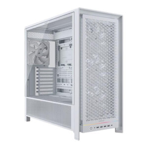 Corsair FRAME 5000D RS High-Airflow Mid-Tower PC Case – White CC-9011308-WW