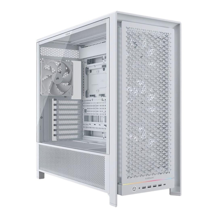 Corsair FRAME 5000D RS High-Airflow Mid-Tower PC Case – White CC-9011308-WW