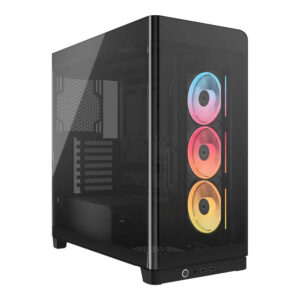 Corsair FRAME 4500X LX-R RGB iCUE LINK Panoramic Glass Mid-Tower PC Case CC-9011316-WW