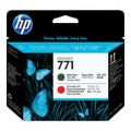 HP 771 DesignJet Matte Black and Chromatic Red Printhead CE017A