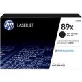 HP 89X Black High Yield Toner Cartridge 10000 Pages Original CF289X Single-pack