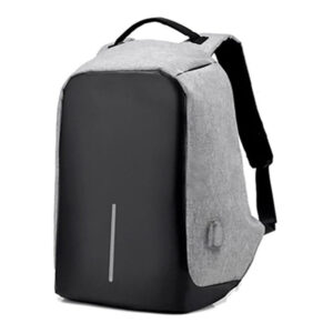 Kenton Anti-Theft Notebook Backpack Black and Grey CJB3368GR