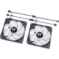 Thermaltake CT120 ARGB Sync PC Case Fan Black 2-pack CL-F149-PL12SW-A