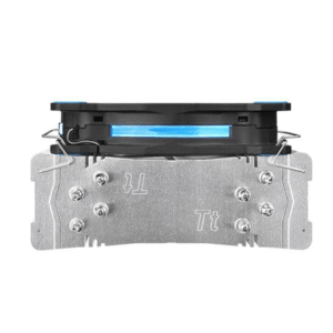 Thermaltake Riing Silent 12 CPU Fan 120mm Black and Blue Silver 1400rpm CL-P022-AL12BU-A