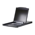 Aten 19-inch 16-port Single Rail LCD KVM Switch CL1316N