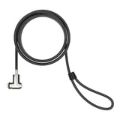MacLocks Slim Steel Keyed Security Lock with Cable Trap CL15