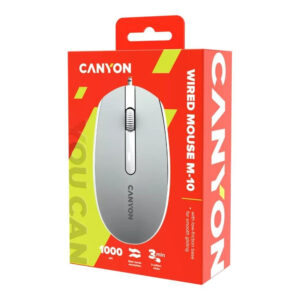 Canyon M-10 Wired Mouse Dark Grey CNE-CMS10DG