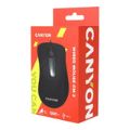 Canyon CMS2 Right-Hand Office USB Optical Mouse Black CNE-CMS2