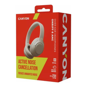 Canyon OnRiff 6 ANC Wireless Headphone Grey CNS-CBTHS6GY