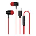 Canyon SEP-5 Wired Earphone Red CNS-CEP5R
